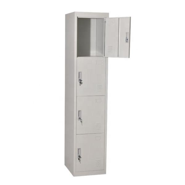 Buy cheap ISO18001 50kgs / Layer 4 Door Locker Cabinet For Office from wholesalers