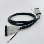 2.54mm Pitch Black Ribbon Flat Cable With UL2651 28awg IDC Connector