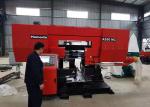 Hydraulic Vise CNC Horizontal Band Saw 3000 Mm/min Speed Feed Rate Carbide Blade