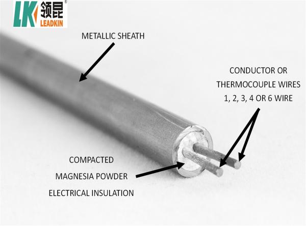 Buy cheap 4 Core Shielded Mineral Insulated Metal Sheathed Cable 0.25mm 12.7mm SS321 from wholesalers