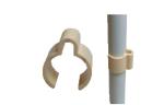 Buy cheap Reusable Stamping Light ABS Plastic Pipe Clamps / Connectors 6mm Thickness from wholesalers