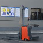 Battery Operated Stacker Electric 2000kg Lifting Height 2600mm
