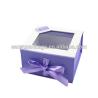 Buy cheap Chocolate Truffle Kraft Gift Box With Window Magnetic with Silk Ribbon from wholesalers