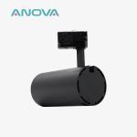 Movable Black Single Spotlight 220V 35W Adjustable Led Track Lighting