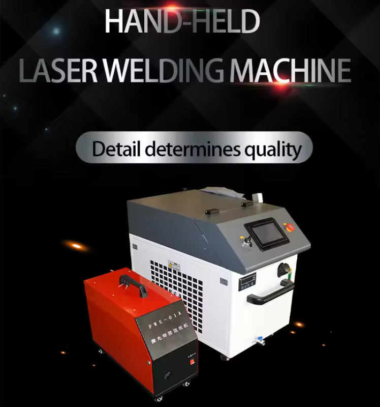 Welding mode Manual Handheld 1000w 1500w 2000w 5mm Stainless Steel Fiber Laser Welding and 3 In1 Laser Cleaning Machine