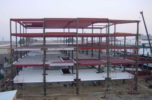 Buy cheap High-strength / Multi-functional Multi-storey Steel Building With Light Steel Structure from wholesalers