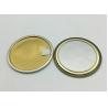 Buy cheap Eco - Friendly Round Shape Soft Peef Off Lid For Food Packing FDA Approved from wholesalers