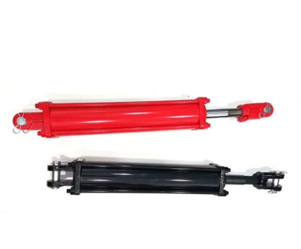Buy cheap 20 Years Experiences Factory Tie Rod Double Acting Dump Truck Lift Hydraulic Cylinder Manufacturer from wholesalers