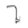Buy cheap Height 335mm Chrome Basin Mixer Taps Single Lever Monobloc from wholesalers