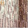 Buy cheap Purple 3D Flower Lace Fabric With Beaded Embroidery On Nylon Mesh from wholesalers