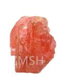 Peach Orange Paparacha Lab Made Sapphire Raw Gem Stone For Decoration Necklace