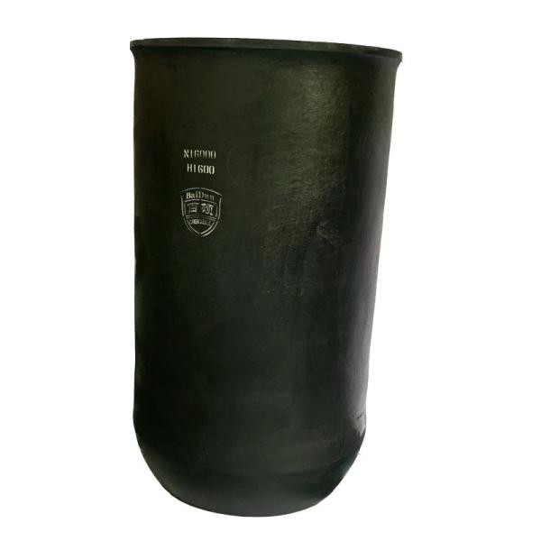 Buy cheap High Strength Induction Furnace Crucible Straight Cylindrical Melting Metal Crucible from wholesalers