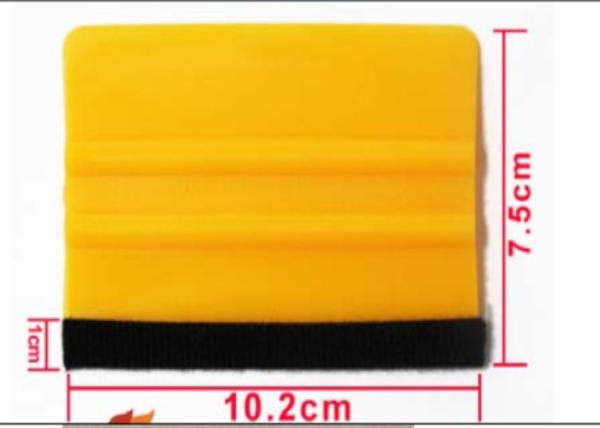 Buy cheap Eco - Friendly Cutter Plotter Parts Vinyl Wrap Felt Edge Squeegee 75mm X 102mm from wholesalers