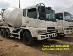 MITSUBISHI Fuso Used Concrete Mixer Trucks 8m3 Mixing Capacity Diesel Fuel