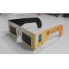 Buy cheap Paper Frame Solar Eclipse Glasses from wholesalers