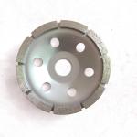 Single Row Diamond Cup Wheel , Metal Bonded Diamond Grinding Wheels