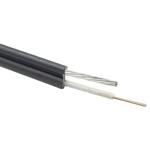48 Core Stranded Steel Wire Figure 8 Fiber Cable PE Jacket