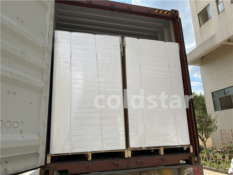 3-4-5-6 Glass Door Split Refrigerator Upright Display Fridge Commercial Display Chiller Remote System