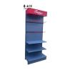 Buy cheap Factory customized color size metal heavy duty shelves wall shelves for cosmetics display gondola from wholesalers