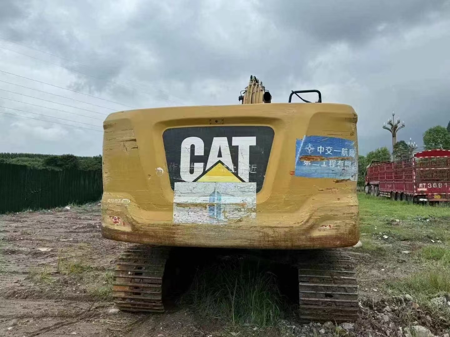 Road Construction Hydraulic Excavator , Excellent Performance CAT 320GC Excavator