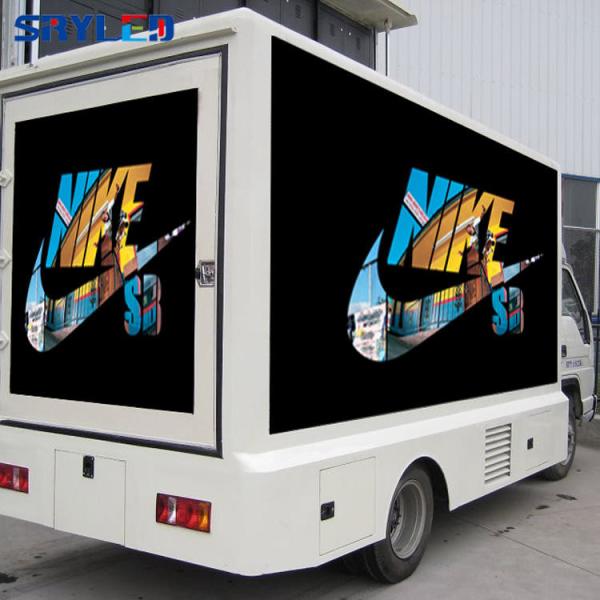 Buy cheap Outdoor P6 Advertising Mobile LED Screen Waterproof Vehicle/Van/Truck Mounted LED Billboard from wholesalers