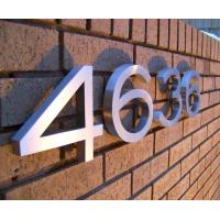 Buy cheap number 8 Wiredrawing black gold sign letters and numbers-for-3D-h15cm-6inch gold product