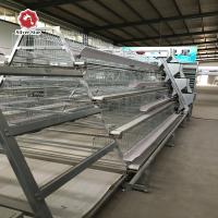 Buy cheap Free Design A Type Hot Galvanized Baby Chick Cage 4 Tiers 168 Birds product