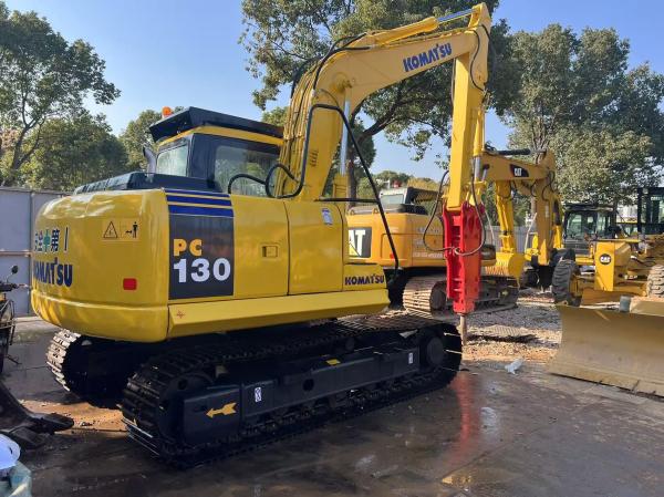 Buy cheap Used Komatsu PC130-7 With Breaker 13 Tons Komatsu Excavator from wholesalers