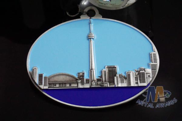 Buy cheap London Marathon Sports Bike dancing Events Metal Award Medals Custom Design With 3d Molden from wholesalers