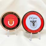 Cheap Custom Made 3D Zinc Alloy Brass coin Metal Enamel Gold Silver Metal