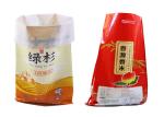 Food Grade Plastic Bean Bags , Collapsible Poly Packaging Bags