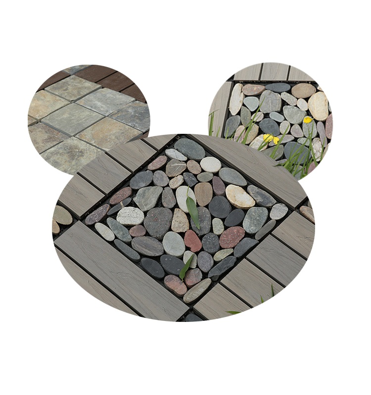 Wood-Plastic Composite Flooring Chevron SPC Plank Project Solution Capability Others