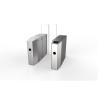 Buy cheap DC 24V Sliding Gate Turnstile Retractable Flap Barrier 30 Person Per Minute from wholesalers