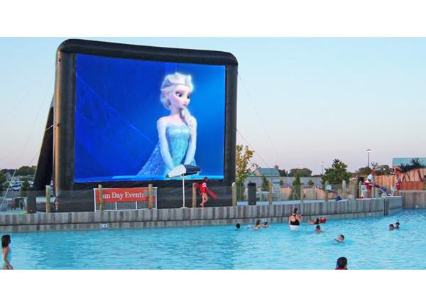 Buy cheap Outdoor Cinema Projector Screen , Giant Inflatable Movie Screen With Projector from wholesalers