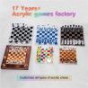 Buy cheap Coffetable Decor Premium Smoke Acrylic Chess Game Board from wholesalers
