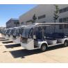 Buy cheap 60V battery operated electric shuttle bus China factory supply cheap price electric sightseeing car for sale from wholesalers