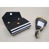 Buy cheap Modern Acrylic Ladies Envelope Clutch Bag Black And White Colors For Party from wholesalers