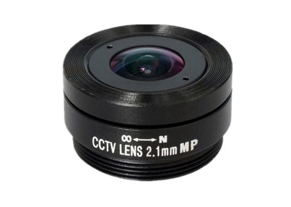 1/3" 2.1mm F1.6 3Megapixel CS mount 153degree wide angle cctv lens for security