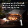 Buy cheap Stainless Steel Gas Pizza Oven 12-16 Inch Commercial Natural 2022 Mini Horno CE Single NL from wholesalers
