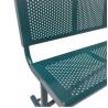 Buy cheap EN840 Certificate L180/W66/H82cm Powder Coated Steel Bench from wholesalers