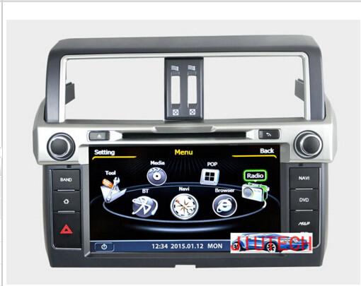 Car DVD Player GPS for Toyota Land Cruiser Prado 2014+ GPS Navigation Headunit