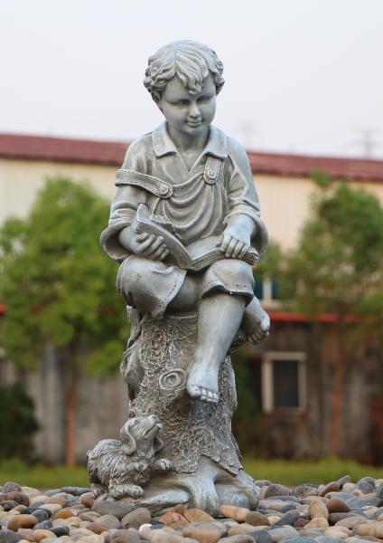 Buy cheap Decor Outside Statue Water Fountains / Patio Water Fountain Customized /outdoor garden ornaments from wholesalers