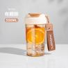 Buy cheap Leakproof 550ml Tritan Bpa Free Water Bottle Safe Creative High Appearance Summer Single Wall Coffee Mug Bottle Multifunctional Use With Customized from wholesalers