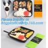 Buy cheap Fast food delivFood Grade Flat Collapsible Kids Plastic Foldable Silicone Plastic Food Storage Container Bento Lunch Box from wholesalers