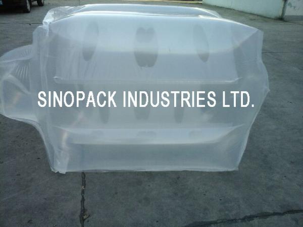 Buy cheap Chemical / Carbons / Flour Powder PE Baffle Liner In Tonne Bag Containers from wholesalers