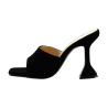 Buy cheap Patent PU OEM Women High Heeled Shoes Strap Metallie Wine Glass Heel from wholesalers