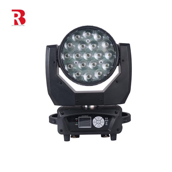 Buy cheap Moving Head Light 19x15w RGBW 4in1 For Stage Bar Disco Wedding from wholesalers