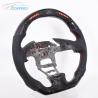 Buy cheap 350mm Forged Led Carbon Fiber Steering Wheel Racing OEM Red Stitch from wholesalers