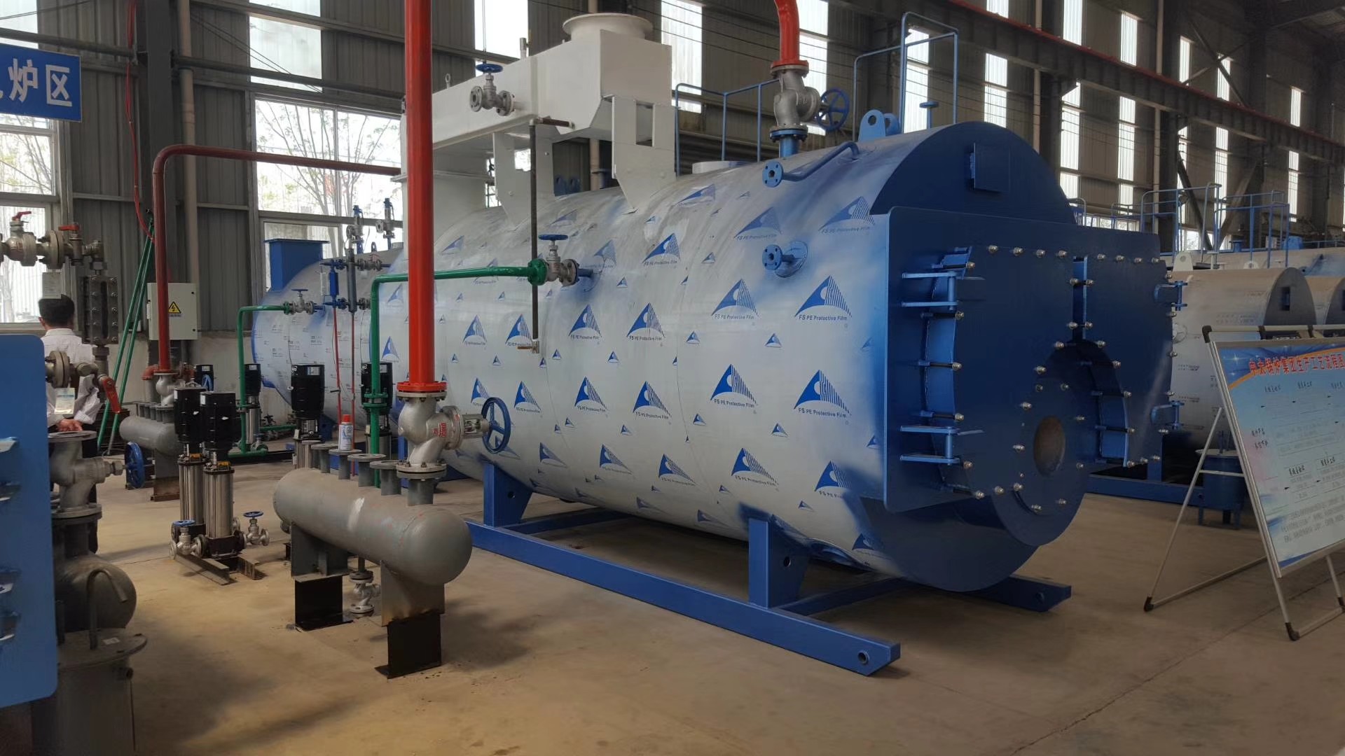 Long Term Service Coal Steam Boiler For Beer Process , High Efficiency Gas Boiler