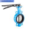 Buy cheap Complete Certificate and DN50 Pn16 Di Manual Stainless Steel Wafer Butterfly Valve from wholesalers